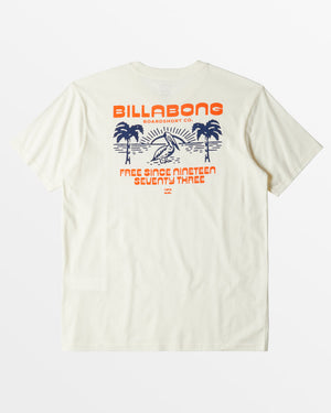 Billabong Boys Lounge Tee-Off White