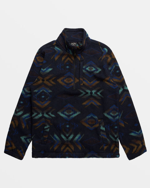 Billabong Boundary Mock Neck Jacket-Navy — REAL Watersports