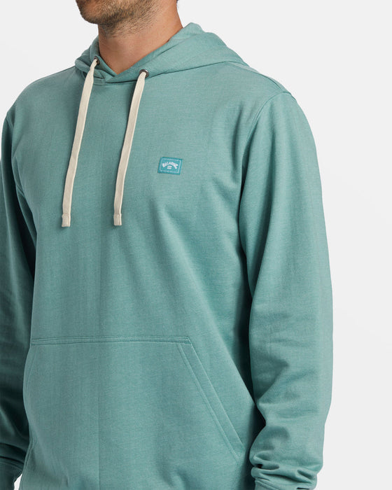 Billabong All Day PO Hooded Sweatshirt-Dusty Teal