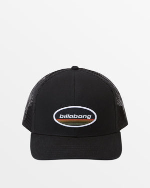 Billabong Walled Trucker Hat-Black— Alternate View