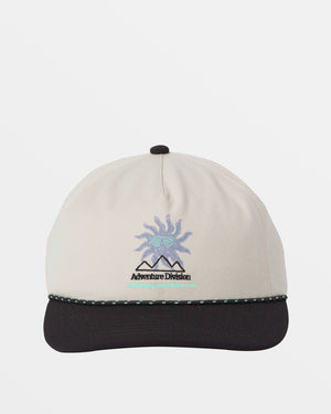 Billabong Adiv Strapback Hat-Vintage Khaki— Alternate View