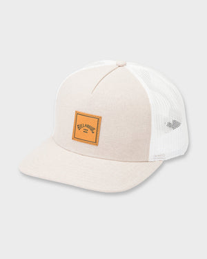 Billabong Stacked Trucker Hat-Sand