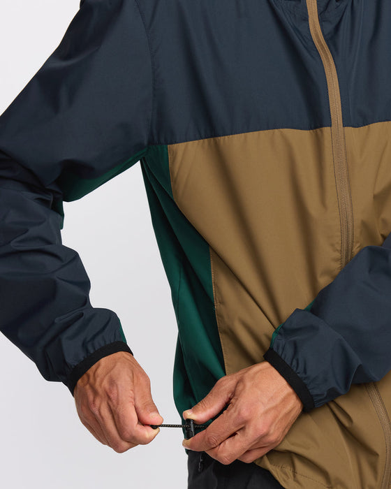 Billabong Transport Windbreaker Jacket-Navy