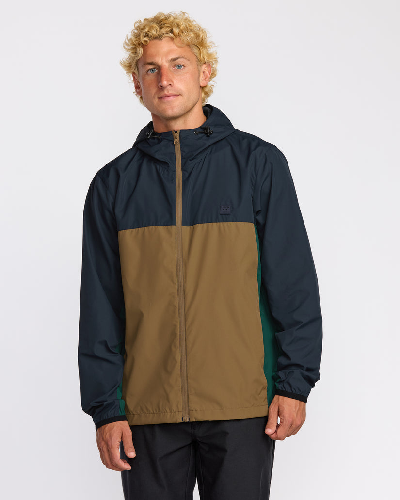 Billabong Transport Windbreaker Jacket-Navy