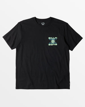 Billabong Fractal Tee-Black— Alternate View