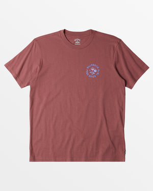 Billabong Passage Tee-Dusty Red— Alternate View