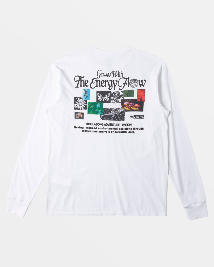 Billabong Grow L/S Tee-White