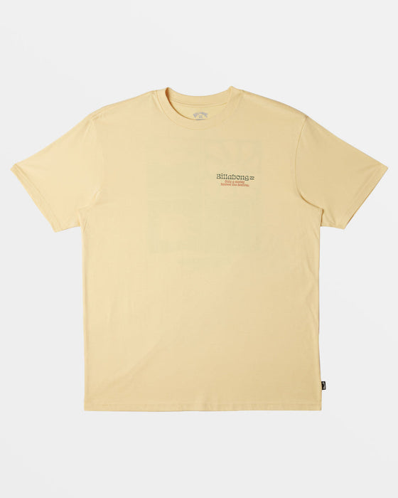 Billabong Twin Fins Tee-Papaya
