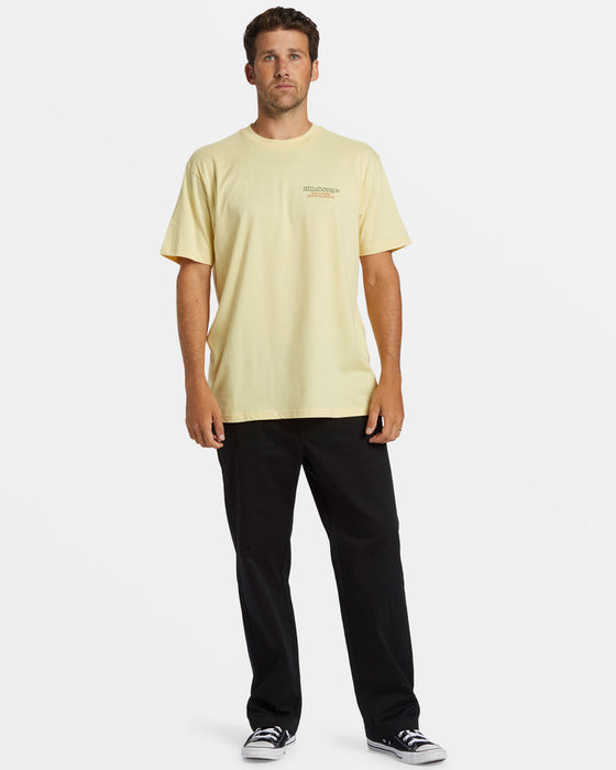 Billabong Twin Fins Tee-Papaya