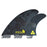 FCS Al Merrick PG Tri Fin Set-Black-Medium