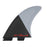 FCS II AM PC 2+1 Fin Set-Grey/Charcoal