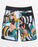 Quiksilver Youth Surfsilk Scallop 17 Boardshorts-Black