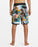 Quiksilver Youth Surfsilk Scallop 17 Boardshorts-Black