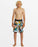 Quiksilver Youth Surfsilk Scallop 17 Boardshorts-Black