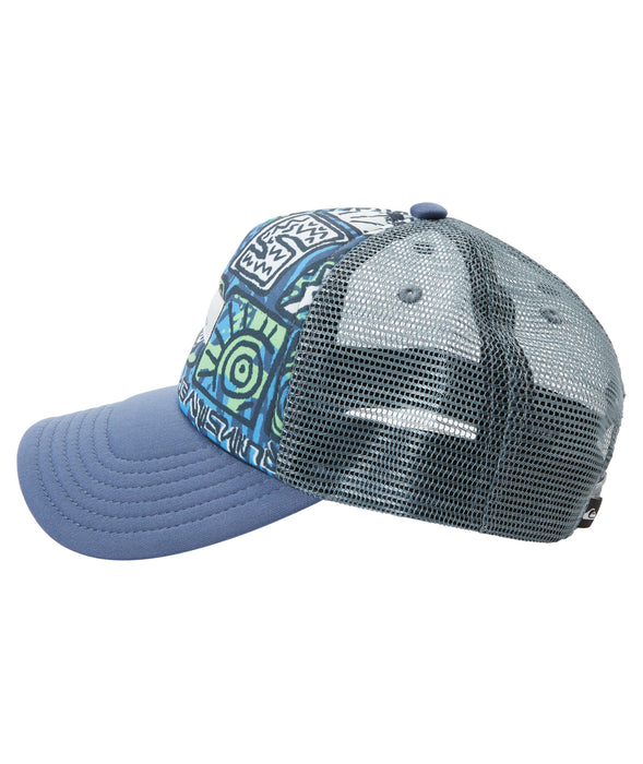 Quiksilver Magpie Coop Boy Hat-River Blue