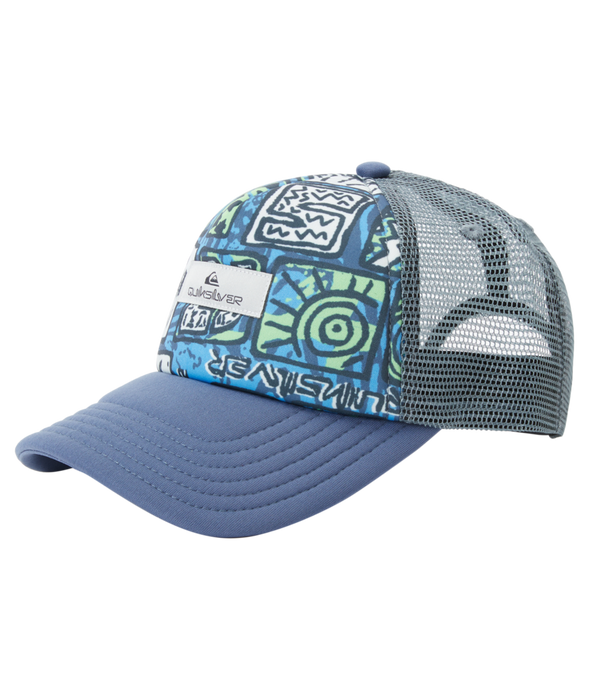 Quiksilver Magpie Coop Boy Hat-River Blue