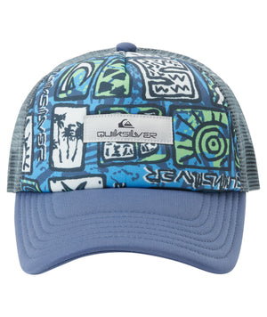 Quiksilver Magpie Coop Boy Hat-River Blue— Alternate View