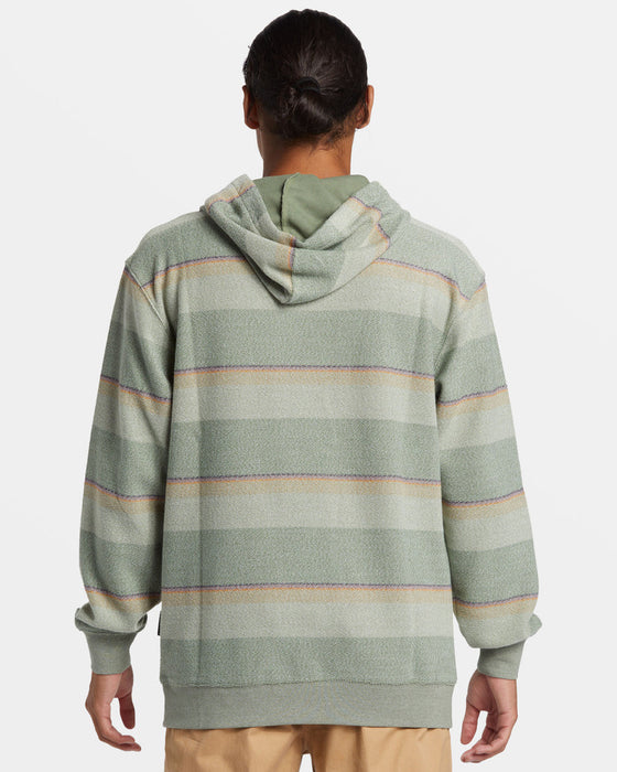 Quiksilver Great Otway Hooded Sweatshirt-Sea Spray