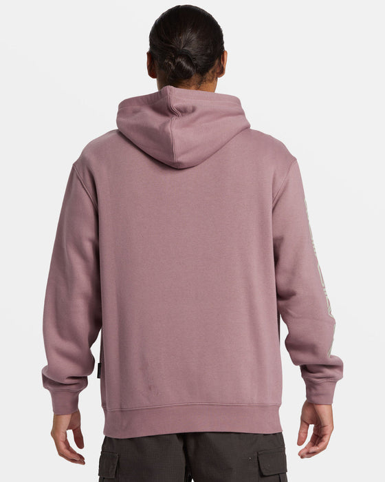 Quiksilver Omni Logo Hooded Sweatshirt-Grape Shake