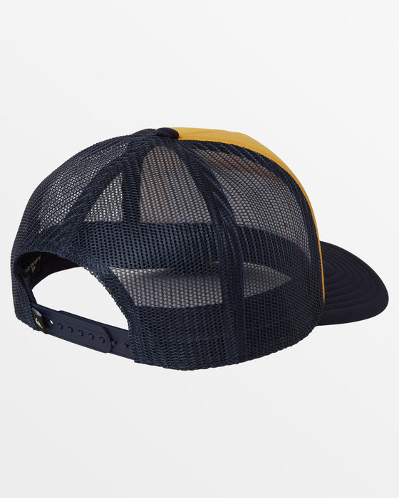 Quiksilver Foam Staller Hat-Mustard