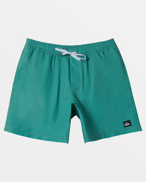 Quiksilver Everyday Solid Volley 17 Boardshorts-Frosty Spruce