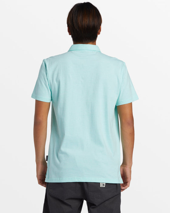 Quiksilver Sunset Cruise Polo Shirt-Beveled Glass