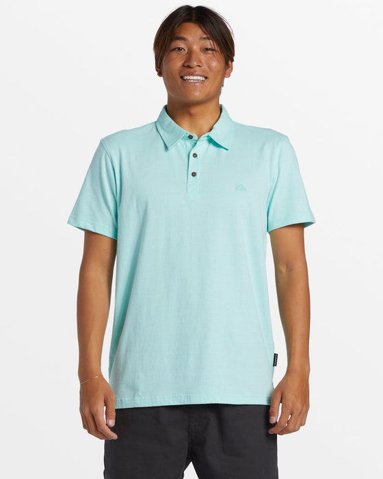 Quiksilver Sunset Cruise Polo Shirt-Beveled Glass