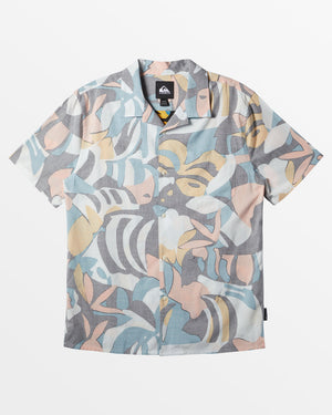 Quiksilver Beach Club Casual S/S Shirt-Larkspur Beach Club Ss