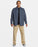 Quiksilver Smoke Trail Cord L/S Shirt-Flint Stone