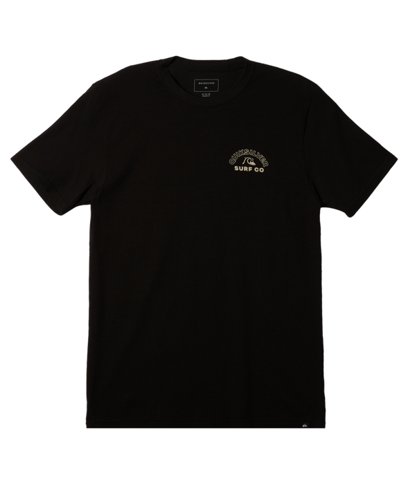 Quiksilver Timeless Spin Tee-Black