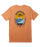 Quiksilver The Ripple Tee-Copper Tan