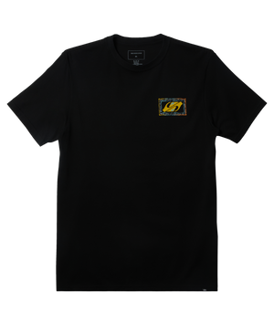 Quiksilver Echoed Beat Tee-Black— Alternate View