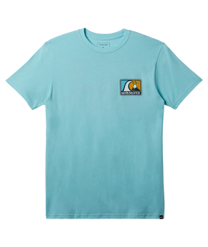 Quiksilver Mellow Bubble Tee-Angel Blue Heather— Alternate View