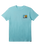 Quiksilver Mellow Bubble Tee-Angel Blue Heather