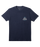 Quiksilver Framed Tee-Navy Blazer Heather