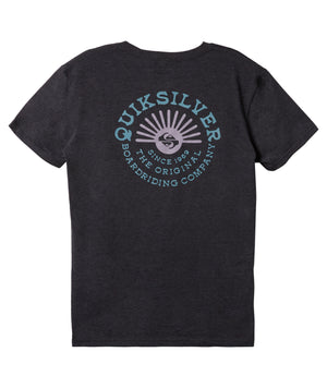 Quiksilver Flow Tee-Medium Grey Heather
