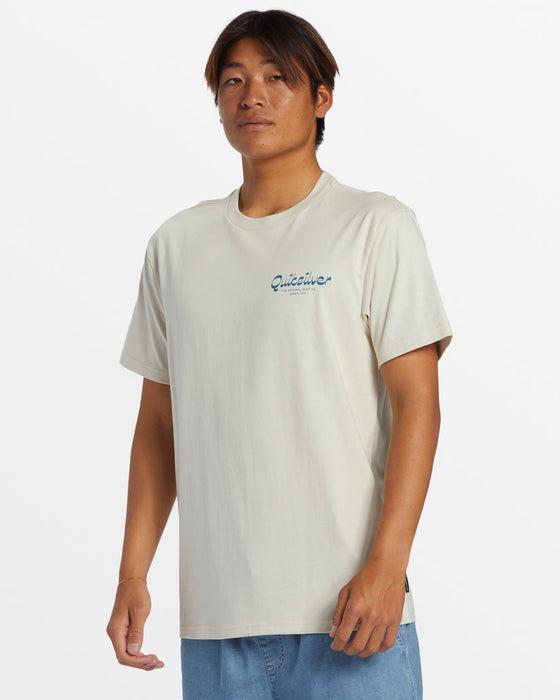 Quiksilver Island Mode L/S Tee-Silver Birch