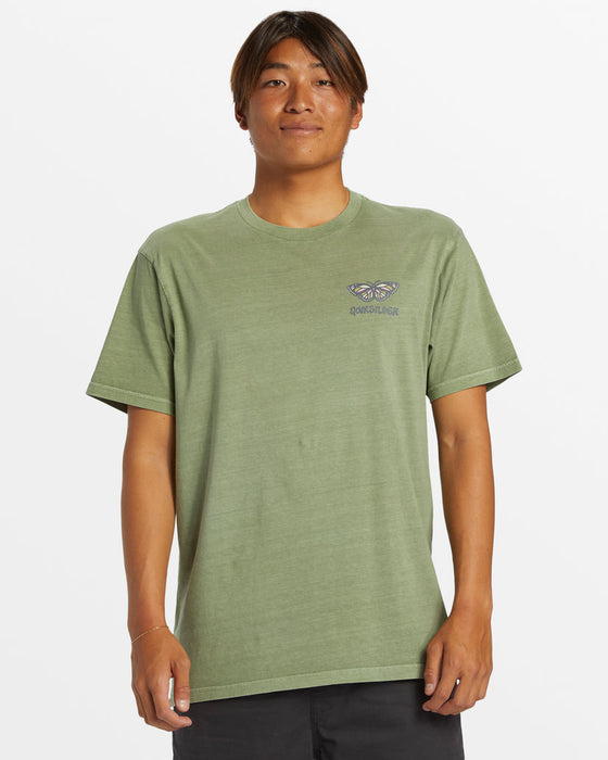Quiksilver Harsh Mellow Tee-Sea Spray