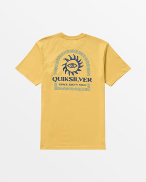 Quiksilver El Sol Tee-Ochre— Alternate View