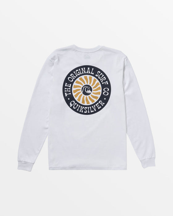 Quiksilver Bloom Cycle Tee-White