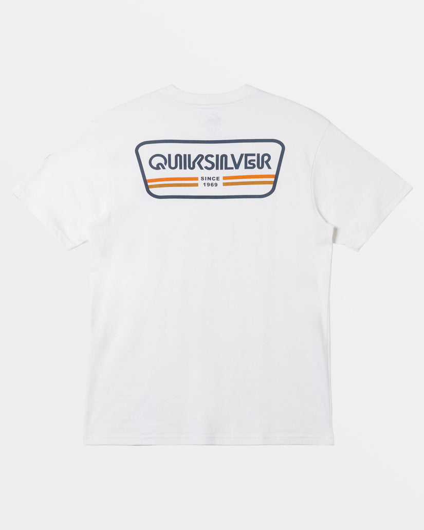 Quiksilver Range Life Tee-White