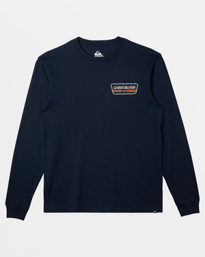 Quiksilver Range Life L/S Tee-Navy