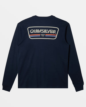Quiksilver Range Life L/S Tee-Navy