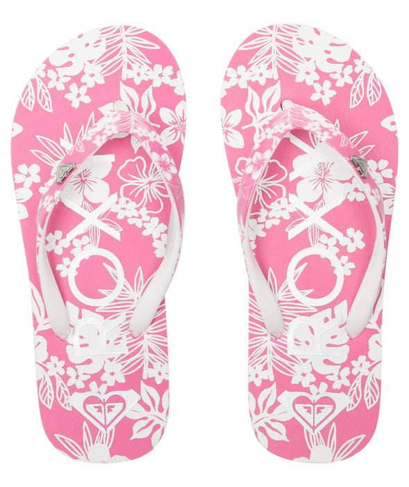 Roxy RG Pebbles VII Sandal-Crazy Pink Flower