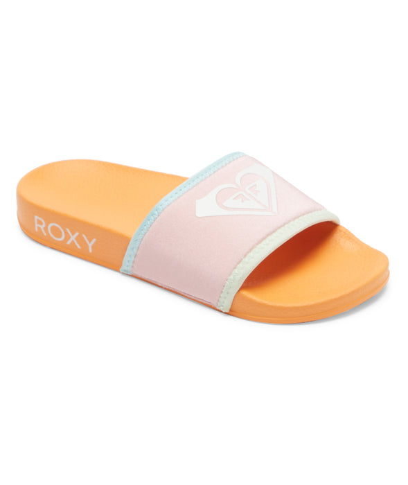 Roxy RG Slippy Neo Sandal-White/Orange/Pink