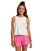 Roxy Lei Line Tank-Snow White