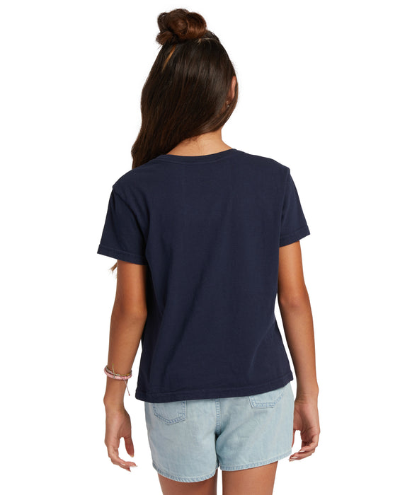 Roxy Radical Days Tee-Mood Indigo