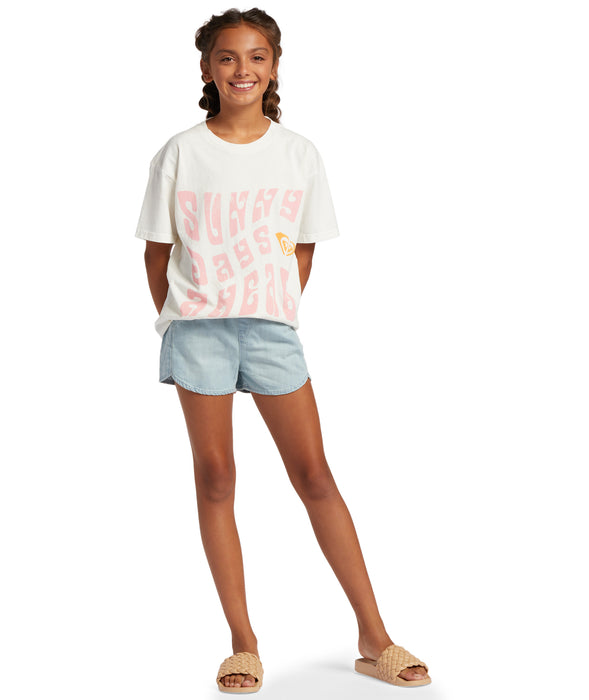 Roxy Sunny Days Tee-Snow White