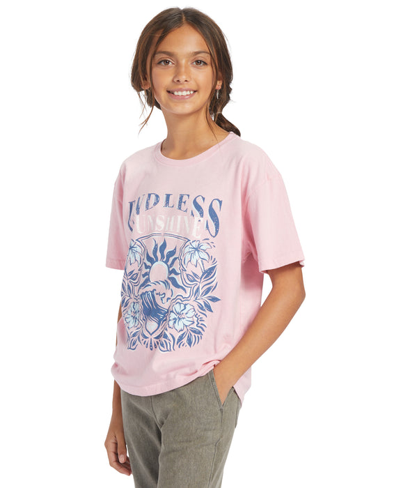 Roxy Endless Sunshine Tee-Candy Pink