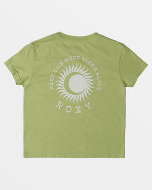Roxy Girls Solstice Tee-Margarita— Alternate View